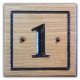 Rectangular Number Sign Rectangular Number Sign