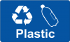 Recycling Sticker - Plastic Recycling Sticker - Plastic